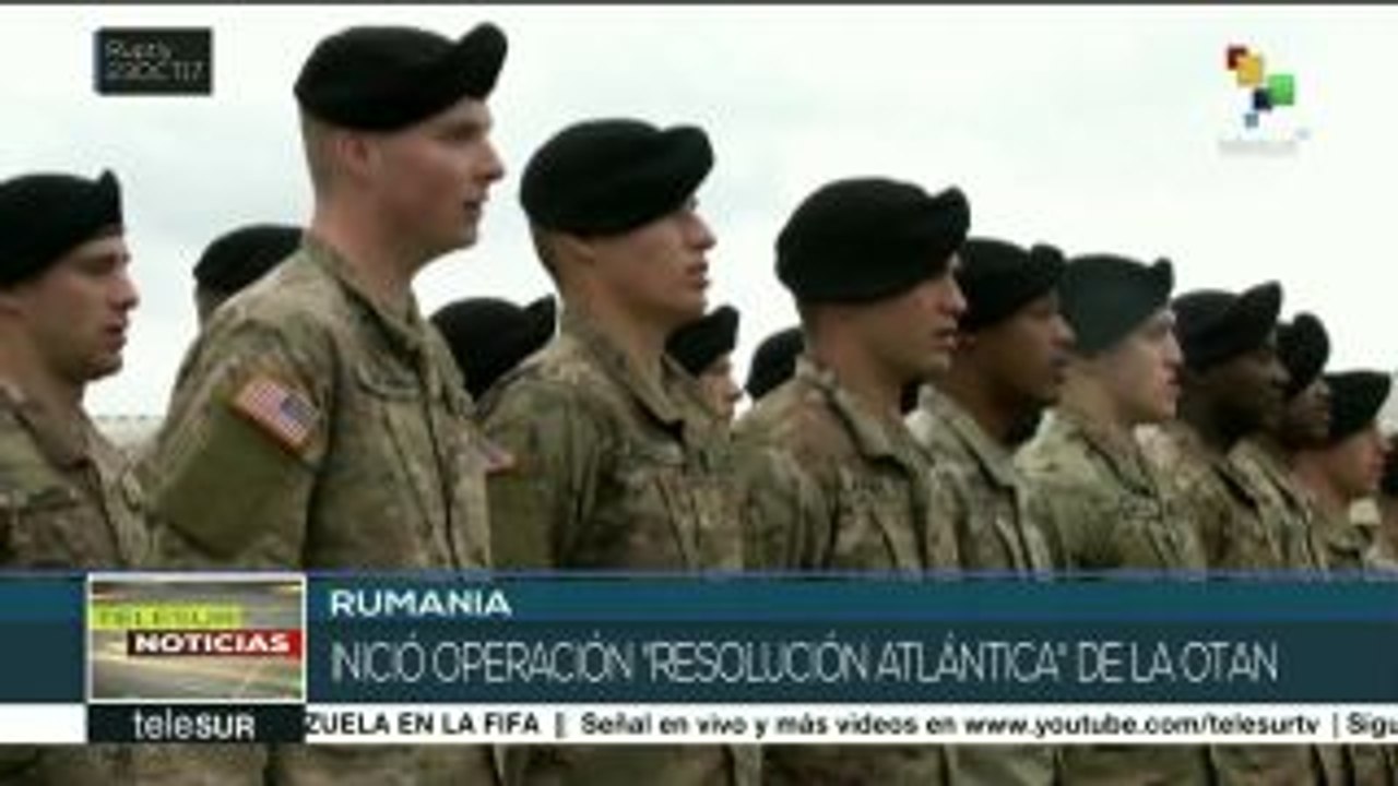 Soldados de EE.UU. llegan a Rumania para ejercicios de la OTAN