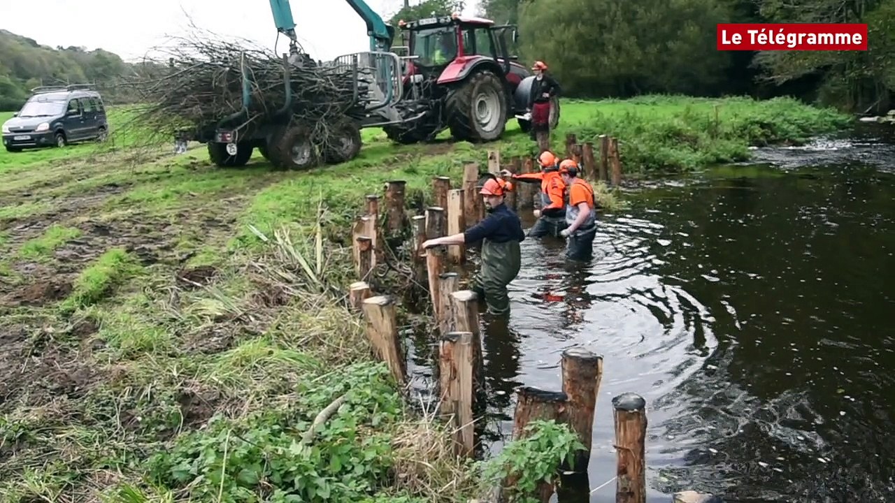 Quimper. Un chantier inédit de protection des berges du Jet
