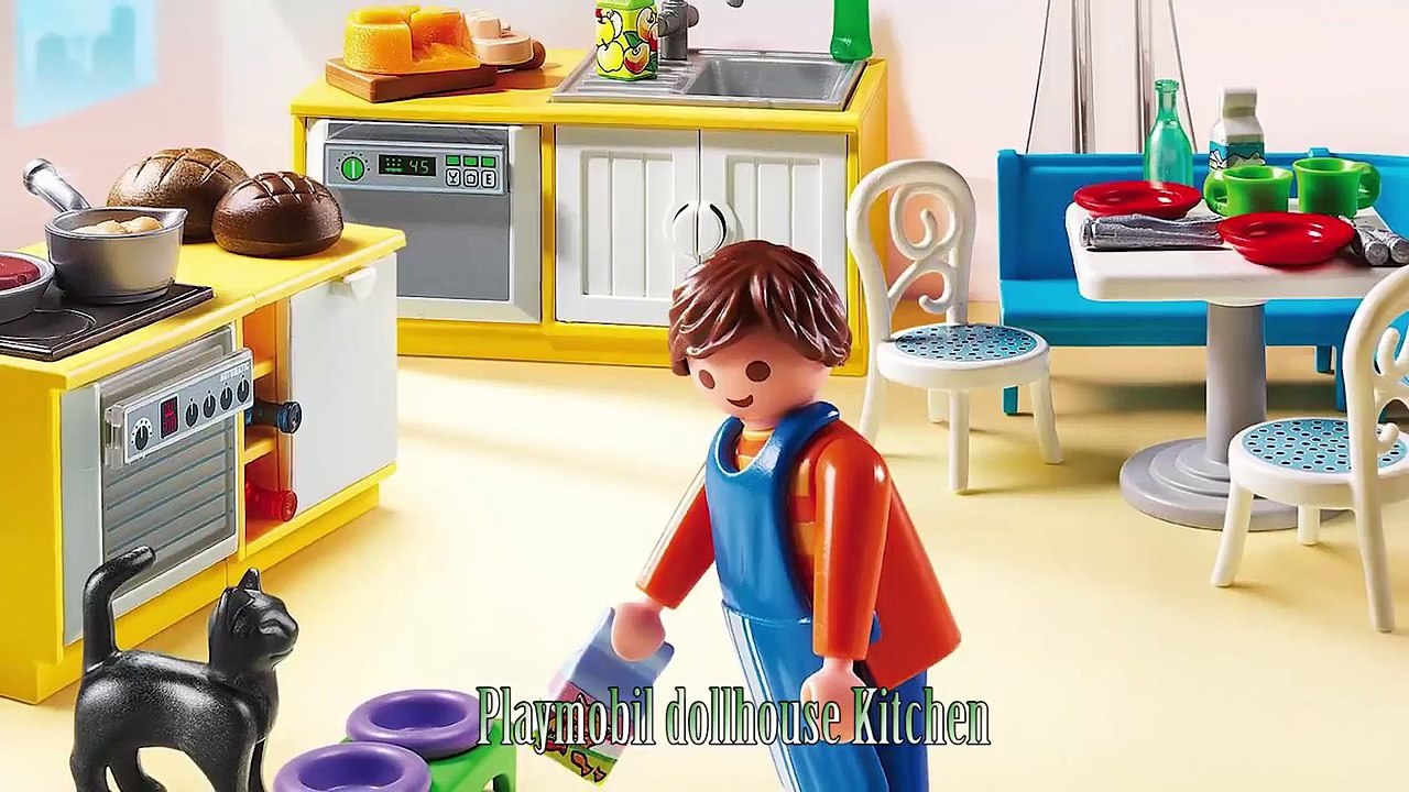 playmobil dollhouse kitchen