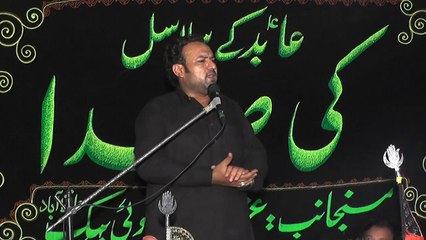 Allama Fakhar Abbas Hashmi Hafizabad 13th Muharam 1439(2017) Choti Behak Hafizabad