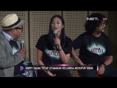 Entertainment News-Happy Salma bagian waktu kerja dengan keluarga