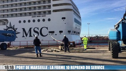 Le 18:18 : ces grands bateaux de croisière qui viennent se faire réparer à Marseille