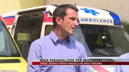 Tiranë, masa parandaluese për aksidentet - News, Lajme - Vizion Plus