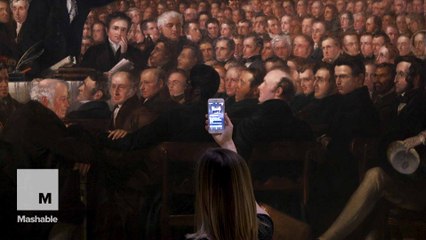 This app is like Shazam, but for works of art