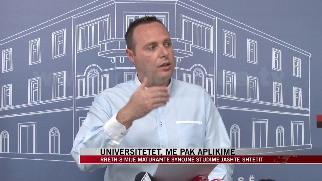 Universitetet, me pak aplikime - News, Lajme - Vizion Plus