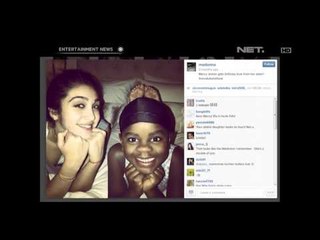 Madonna berbagi kebahagiaan bersama sang anak di Instagram