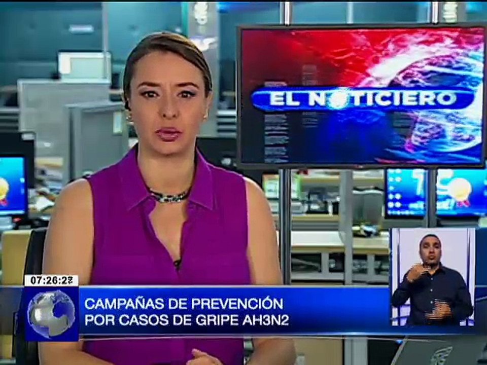 Campañas de prevención por casos de gripe AH3N2