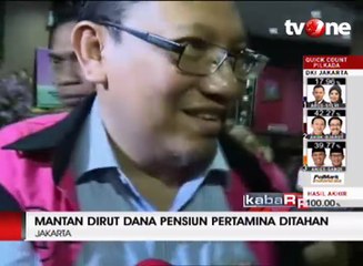 Mantan Dirut Dana Pensiun Pertamina Ditahan