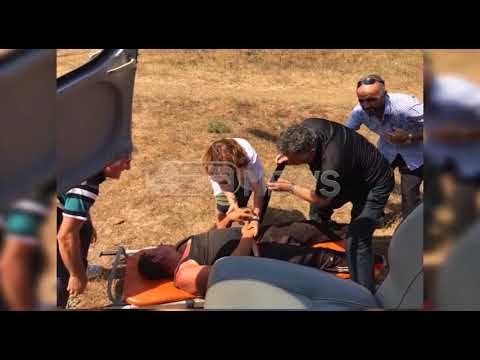 Ora News - Skuraj, helikopteri VIVA dërgon të asfiksuarin në spital
