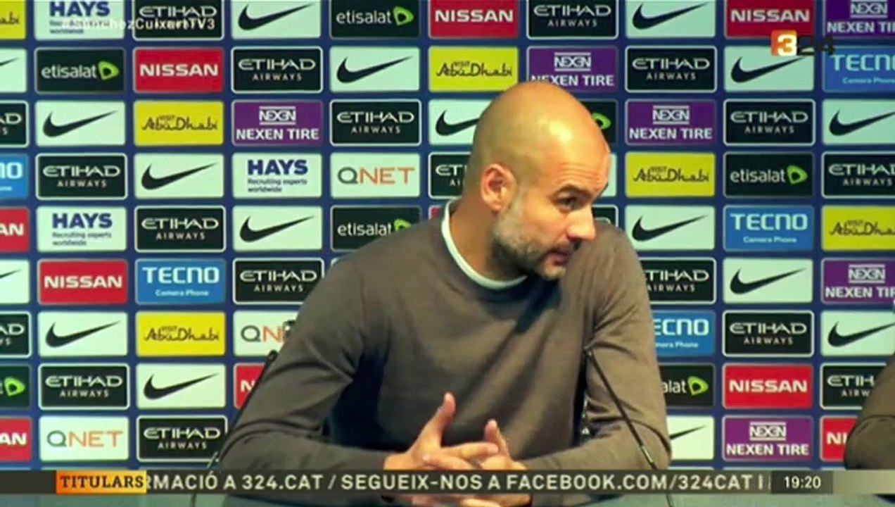Guardiola parla del 155