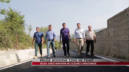 Rrugë moderne edhe në fshat - News, Lajme - Vizion Plus