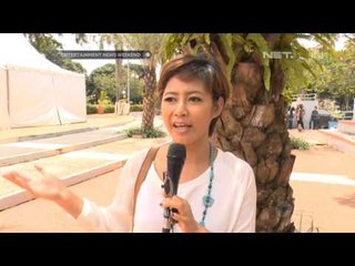 Riany Djangkaru dan Novita Angie sadar akan pentingnya menghemat air