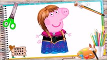 PEPPA PIG SE DISFRAZA DE LAS PRINCESAS DA DISNEY - PEPPA PIG DISNEY PRINCESS