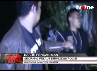 Ditangkap Polisi, Pelaut Pelaku Pencabulan Ini Menangis