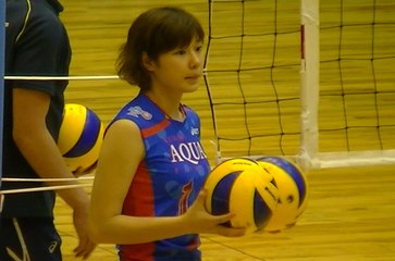 大盛梢選手(Kozue Omori)KUROBEｱｸｱﾌｪｱﾘｰｽﾞ【2015V・サマーリーグ女子大会】2015.7.4深谷ビッグタートル