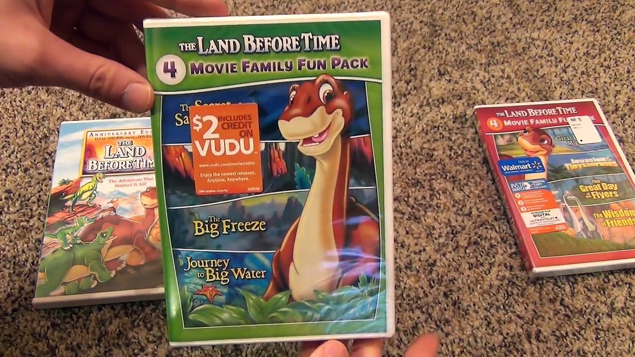 The Land Before Time Complete DVD Collection Unboxing Review Movies 1-13