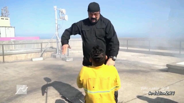 شاهد رد فعل ستيفن سيغال على مقلب رامز جلال - ردة فعل غير متوقعة