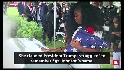 Sgt. La David Johnson's widow: Trump said 'he knew what he signed up for' | Rare News