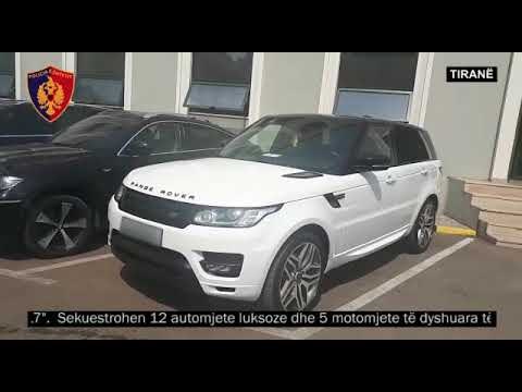 Sekuestrohen 12 automjete luksoze dhe 5 motomjete të dyshuara të trafikuara