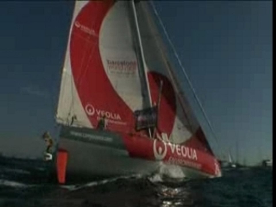 Départ de la Barcelona World Race
