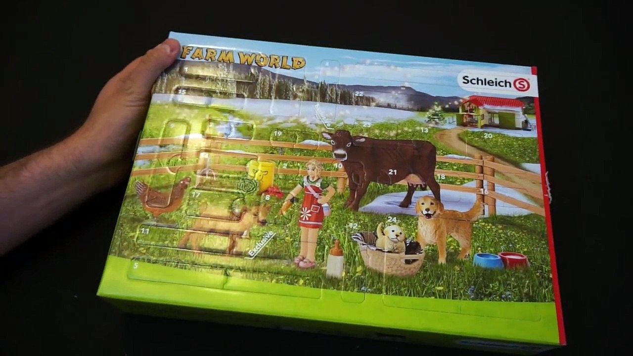 Schleich Farm World / Bauernhof Advents Kalender 2016 (Advent Calendar, Calendrier de lavent)
