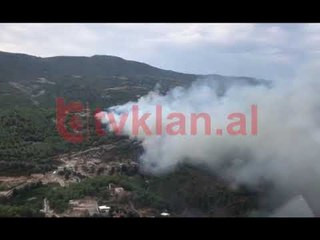 Zjarr i madh në masivin pyjor, rrezikohet Kisha e Laçit