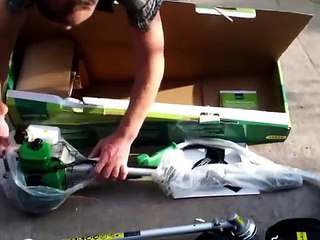 UNBOXING TRIMMER and BRUSHCUTTER GARDENLINE 43 1 AS
