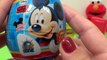 Peppa Pig Mickey Mouse Surprise Egg Elmo Sesame Street Play-Doh Surprise Eggs