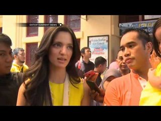 Nia Ramadhani nyoblos untuk pertama kalinya