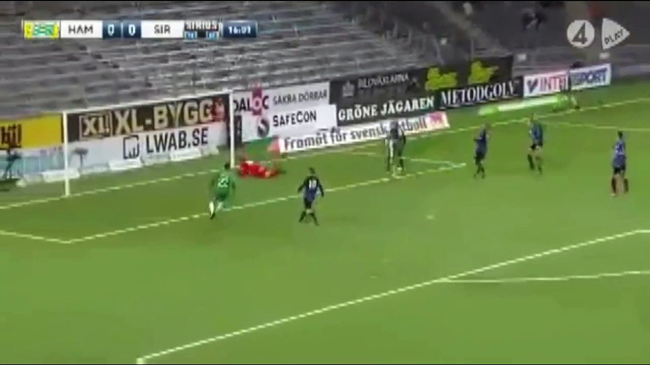 Hammarby 1:0 Sirius  (Swedish Allsvenskan. 23 October 2017)
