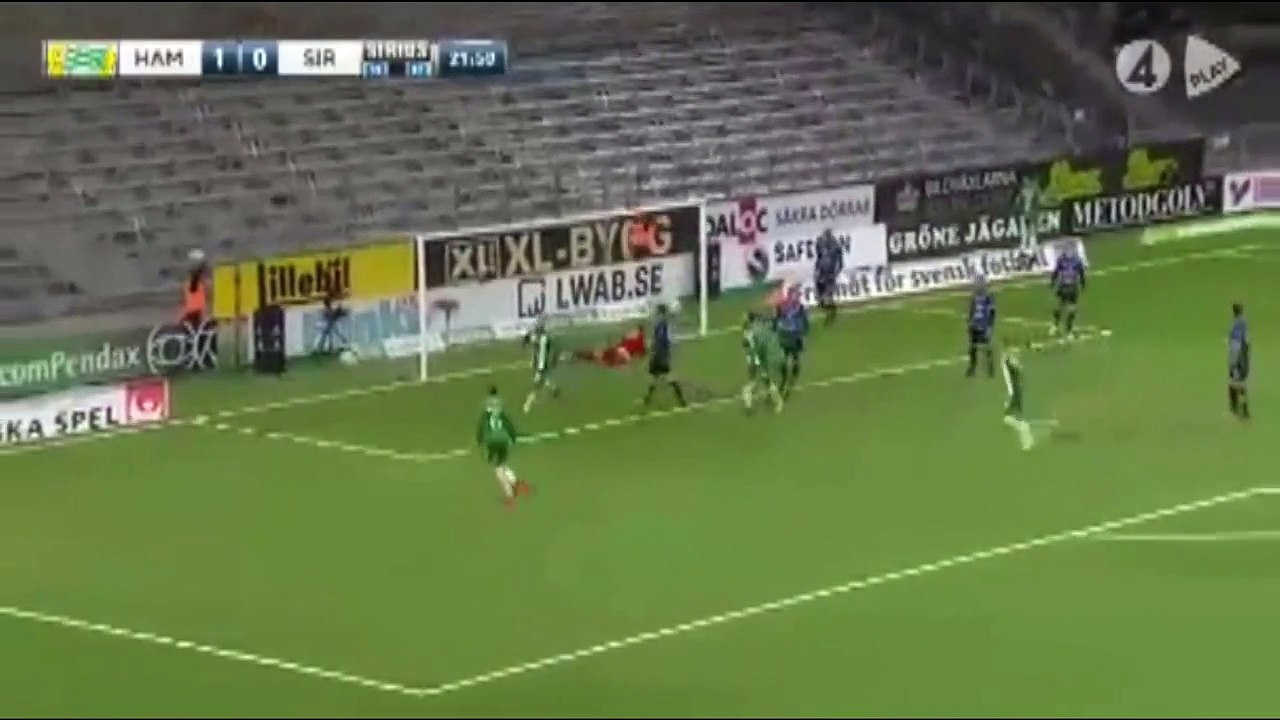Hammarby 2:0 Sirius  (Swedish Allsvenskan. 23 October 2017)