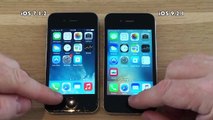 iPhone 4S iOS 9.2.1 vs iOS 7.1.2 Speed Test