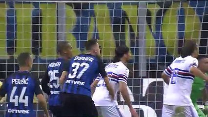 Milan Skriniar Goal HD - Inter 1-0	Sampdoria 24.10.2017