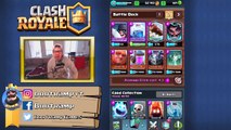 LEGENDARY IN A GIANT CHEST :: Clash Royale :: NEW EXECUTIONER   LIGHTNING BATTLE DECK!