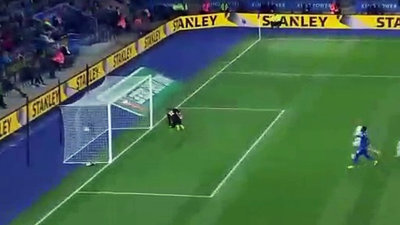 KELECHI IHEANACHO ZEAL Amazing Goal HD - Leicester City 1-1 Leeds United - 24.10.2017 HD