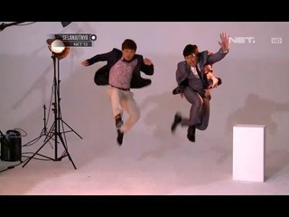 Suasana Photoshoot Sule dan Andre Taulani