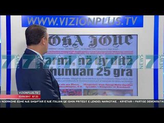 Download Video: SHTYPI I DITES ME TITUJT E GAZETAVE E DIEL 3 SHTATOR 2017 - News, Lajme - Kanali 7