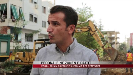 Pedonale në zonën e Dajtit - News, Lajme - Vizion Plus
