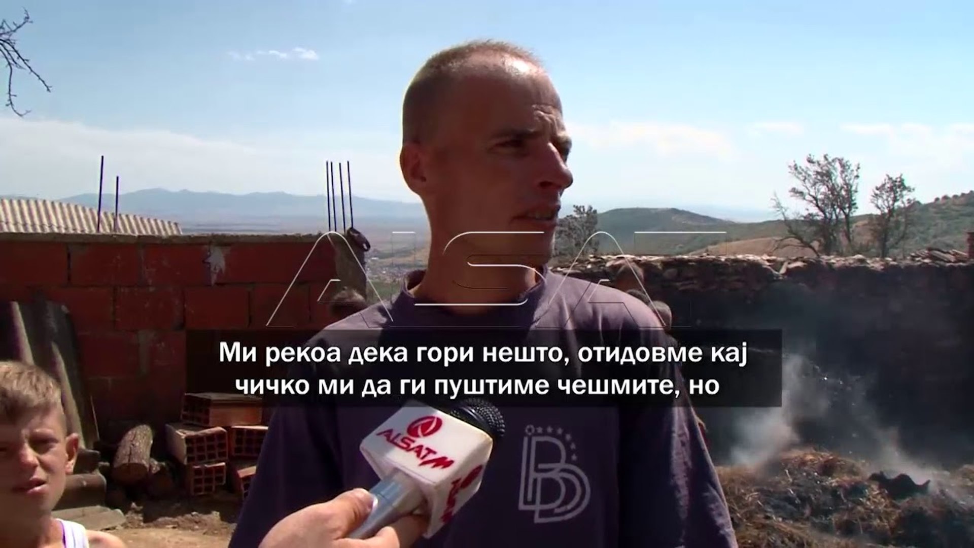 ⁣Голем пожар во крушевско Белушино