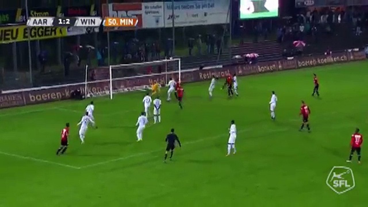 Aarau 2:2 Winterthur (Swiss Challenge League. 23 October 2017)