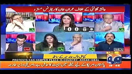 Mazhar Abbas Grills Ayesha Gulalai on Her Allegations Against Imran Khan