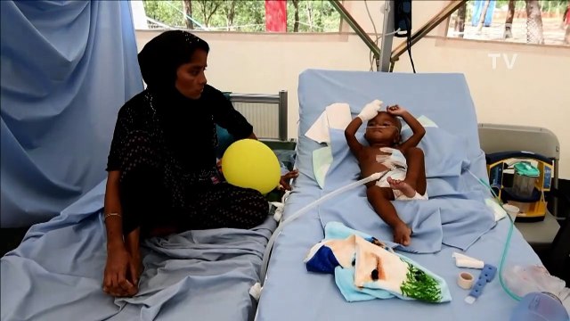 Bangladesh: un hôpital de campagne pour les réfugiés rohingyas