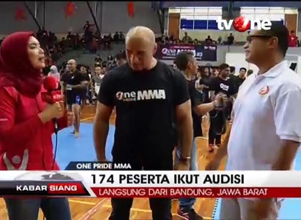 Keseruan Audisi One Pride MMA di Bandung