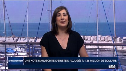 Une note manuscrite d'Einstein adjugée à 1,56 million de dollars