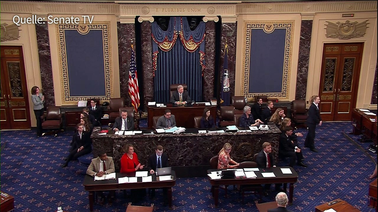 Republikanische Senatoren rechnen mit Trump ab