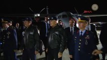 İzmir - Başbakan Yıldırım Çiğli 2. Ana Jet Üssü'nde Uçağa Bindi ve Konuşma Yaptı