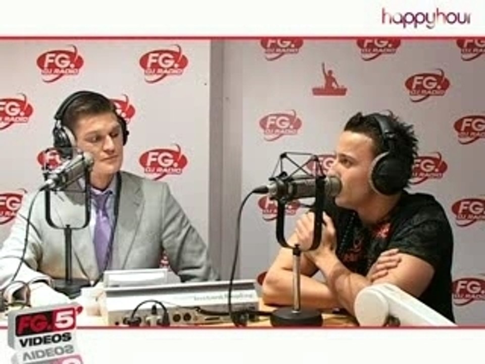 DJ DIM CHRIS EN INTERVIEW CHEZ  RADIO FG