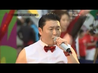 Penampilan PSY untuk dukung Korea Selatan