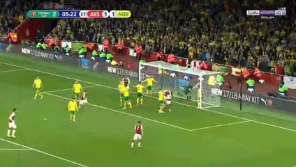 Edward Nketia Second Goal HD - Arsenal	2-1 (1-1)	Norwich 24.10.2017