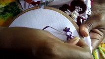Hand Embroidery Designs | Basic embroidery stitches # Part 6 | Stitch and Flower-76